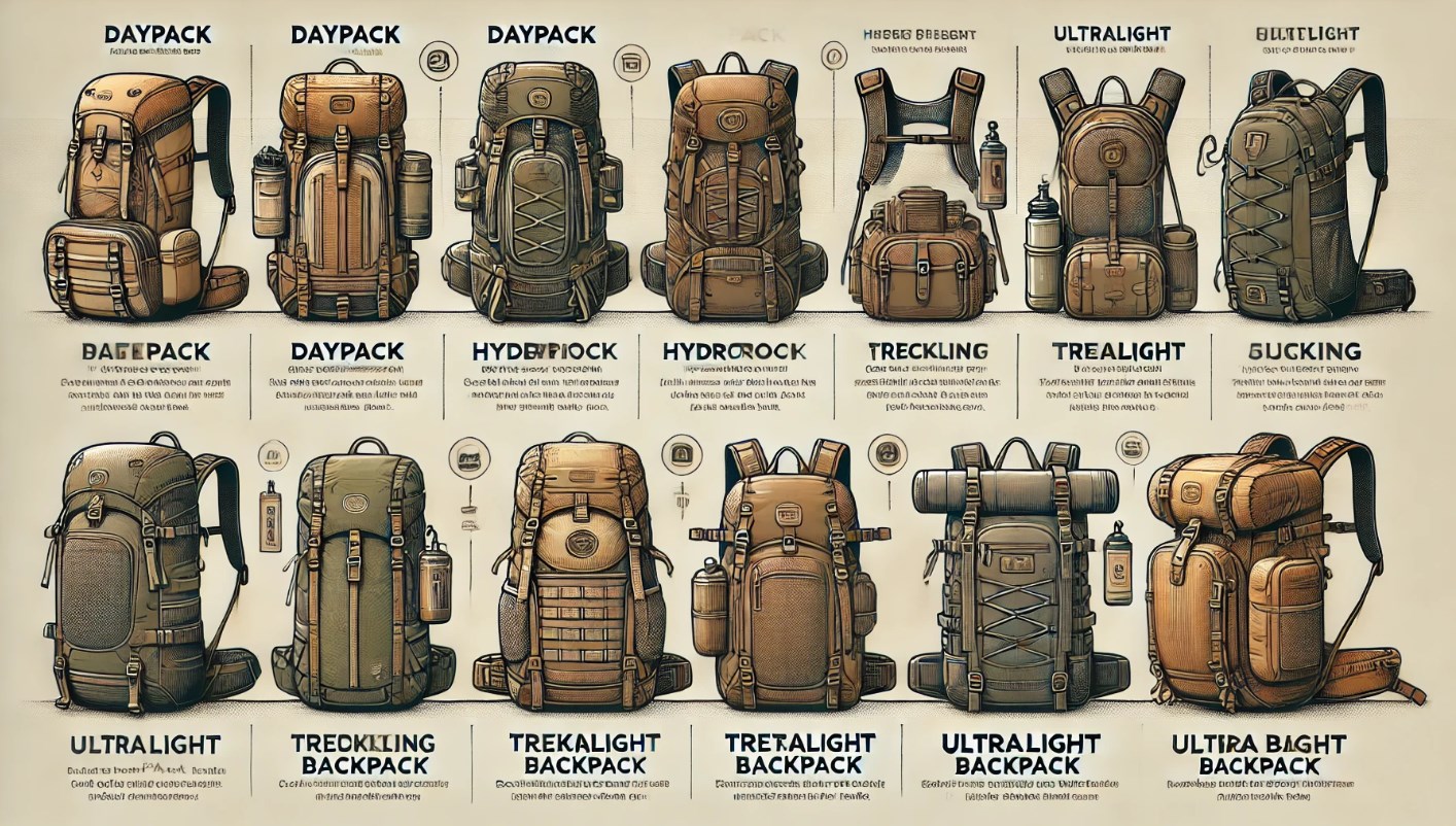 Types of Hiking Backpack